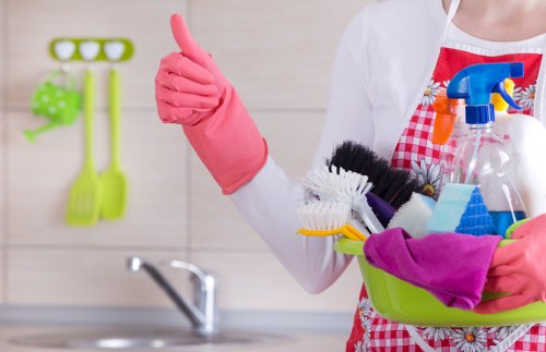 Professional curtain cleaning in a Barnes Cray home setting